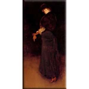  Archibald Campbell 15x30 Streched Canvas Art by Whistler, James Abbot
