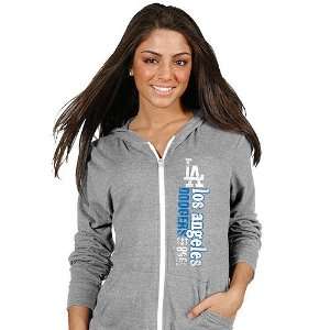 Los Angeles Dodgers Womens Lightweight Hoody by Soft as a Grape