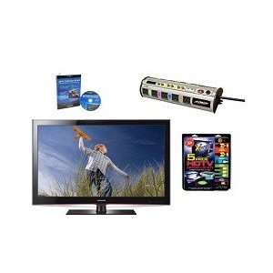  Samsung LN52B550   HDTV + High performance Hook up Kit 