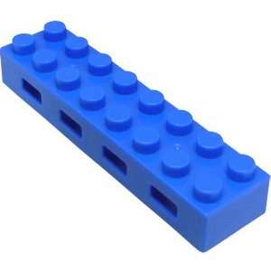  Blue Lego Brick 4 Port High Speed USB 2.0 Hub: Electronics