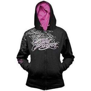   Hell Armored Hoody , Gender: Womens, Color: Black, Size: Sm 87 5411