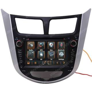 Hyundai Verna/Accent 2011 Car GPS Navigation IPOD Radio Bluetooth TV 