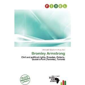   Bromley Armstrong (9786200519818) Christabel Donatienne Ruby Books