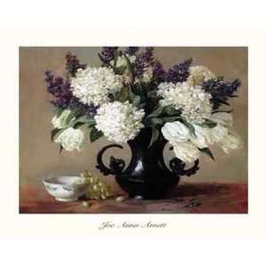  Hydrangeas & Stock by Joe Anna Arnett 10.00X8.00. Art 