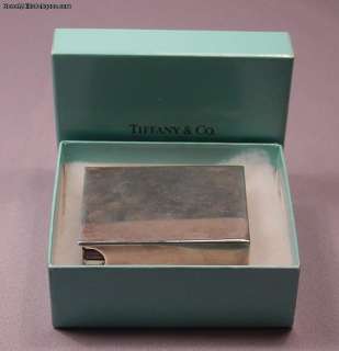 Marked Tiffany & Co Sterling Silver Calculator Case  