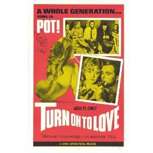  Turn On to Love Movie Poster (11 x 17 Inches   28cm x 44cm 