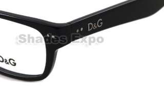 NEW DOLCE&GABBANA D&G EYEGLASS DD1165 DD 1165 BLACK 501  