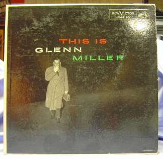 Original This is Glenn Miller LP RCA Victor LPM 1190  
