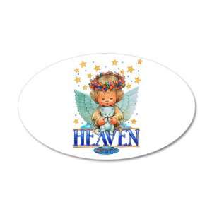  38.5x24.5O Wall Vinyl Sticker Heaven Sent Angel 