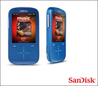 Sandisk Sansa Fuze Plus 8GB Blue MP4 Media Player  