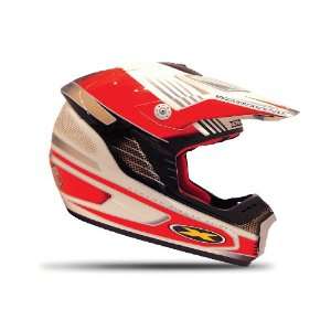  Xtreme Airmax Red/White Large Race Off Road Helmet 