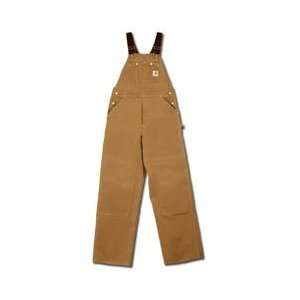  DUCK BIB OVERALL UNLINED CARHARTT BROWN: Everything Else