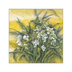  White Orchids by C. Xiaoli 24x24