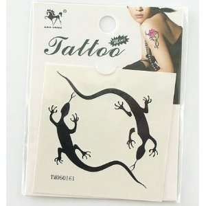 Free Shipping Gecko Game Gecko Tattoo Stickers Temporary Tattoos Fake 