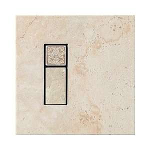  Tesoro Pietra Latina 6 x 6 Navona Dorato Deco Accent