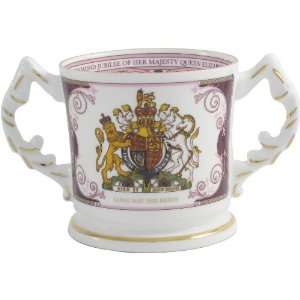  Aynsley Diamond Jubilee Queen Elizabeth II Loving Cup 