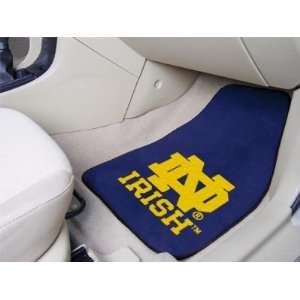 Notre Dame Floor Mats 2 Piece Carpet Set