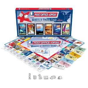  Post Office opoly Wonders of America: Toys & Games