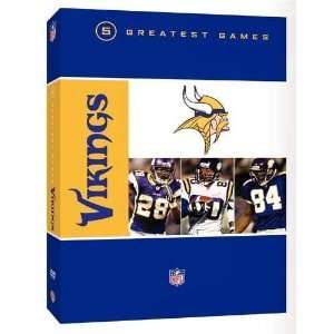  NFL Minnesota Vikings 5 Greatest Games DVD: Sports 