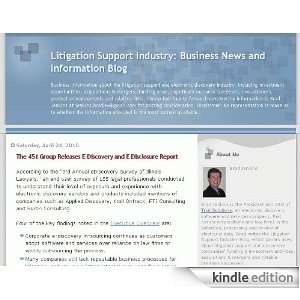  Litigation Support Industry Business News and Information 