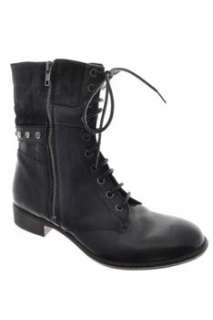 Boutique 9 NEW Rivit Womens Ankle Boots Black Designer Medium Leather 