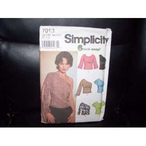  Simplicity Pattern #7013 SIZE HH (6,8,10, 12): Everything 