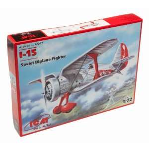  I15 Soviet BiPlane Fighter 1/72 ICM Models Toys & Games
