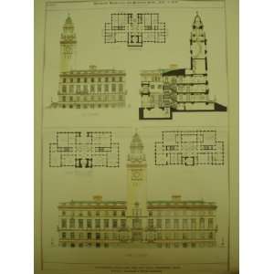  Competitive Design for the City Hall (1), Worcester, MA 