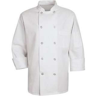  Chef Designs 10 Button Unisex Chef Coat Clothing