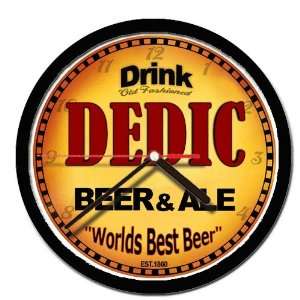  DEDIC beer ale cerveza wall clock: Everything Else