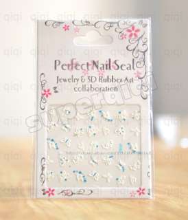 3D Nail Art Sticker Decal Flower Makeup Polish Tips B01  