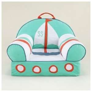   Nautical Theme Room Decor, Set Mu Sailboat Nod Chair