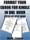 ve published a book format your ebook for kindle in one hour that 