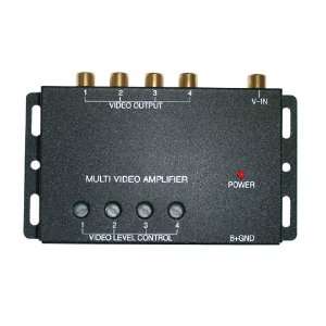   SUPPORTS UP TO 4 VIDEO DISPLAYS CAR VIDEO AMP BVA 15