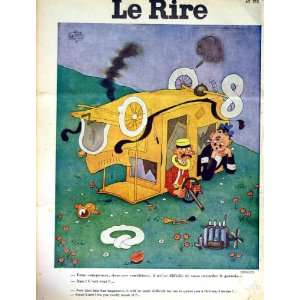   RIRE (THE LAUGH) FRENCH HUMOR MAGAZINE CAR CRASH MEN: Home & Kitchen