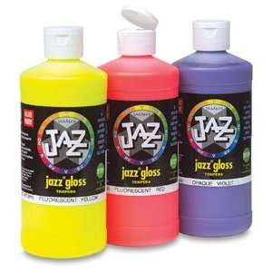  Jazz Gloss Tempera   Ultra Blue, 16 oz