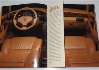 1987 Sterling 825 S & 825 SL Car Sales Brochure     