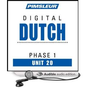  Dutch Phase 1, Unit 20 Learn to Speak and Understand 