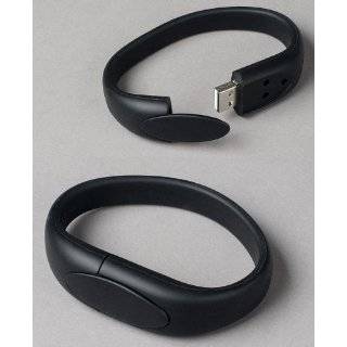 Black Wristband USB Flash Memory Drive 16GB by Seatech