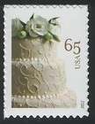 US 2012 WEDDING CAKE 65 CENT MNH  