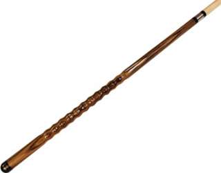 Stealth DH4A Tiger Wood Pool/Billiards Cue Stick (Dooley Ribbed 