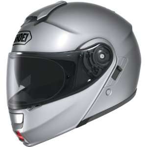  Shoei Neotec Helmet   Light Silver   XSmall Automotive