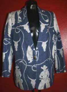 Womens Jacket L Equestrian Blazer Rodeo Show Coat  