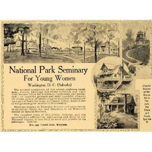  1907 Ad National Park Seminary College Girls School 