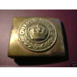  World War 1 Military Belt Buckle Imperial Army Everything 