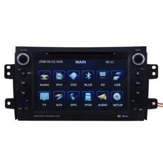 2006 10 Suzuki SX4 Car GPS Navigation Radio TV Bluetooth AUX  IPOD 