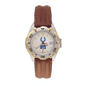  Indianapolis Colts All Star Ladies Black Leather Strap 