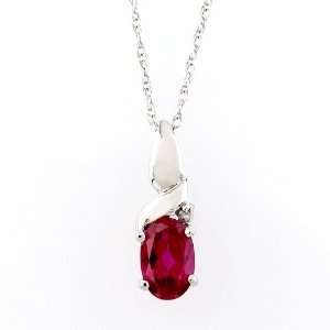   Pendant in 10k white gold (Chain is included) VIJAY BHATIA Jewelry