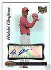 HIDEKI OKAJIMA 2007 Bowmans Best RC # 89 Auto Rookie