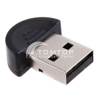 Mini Bluetooth V2.0 EDR Smallest USB 2.0 Dongle Adapter  